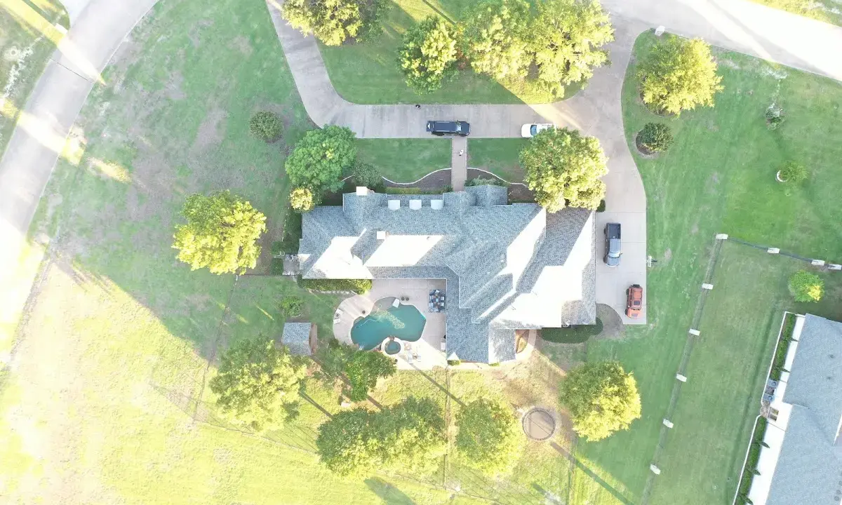 New shingle roof installation on a home in Cramerton